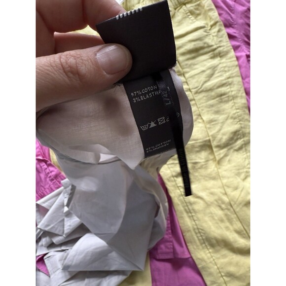 Lilith Tunic Top L Large Sleeveless Stretch Woven Gray Tie Waist Boho Lagenlook - Picture 5 of 5